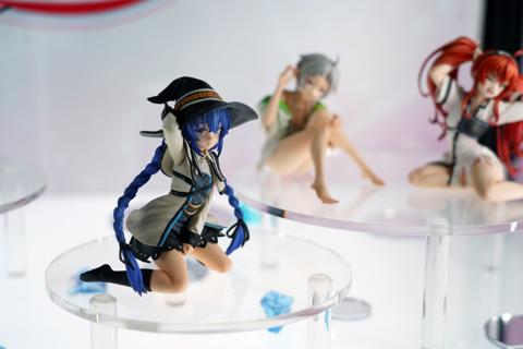 「メガホビEXPO2025」に展示された「無職転生 ～異世界行ったら本気だす～」のフィギュア
