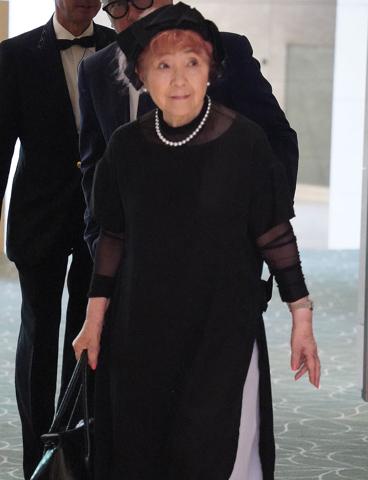 「大山のぶ代さんを偲ぶ会」に参列した野村道子さん