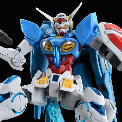 「Gのレコンギスタ」のガンプラ「HG 1／144 G-セルフ（大気圏用パック＆宇宙用パック）（劇場版『Gのレコンギスタ』Ver.）」（c）創通・サンライズ