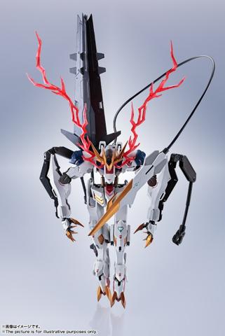 「機動戦士ガンダム 鉄血のオルフェンズ」のガンダムバルバトスルプスレクスのフィギュア「METAL ROBOT魂＜SIDE MS＞ ガンダムバルバトスルプスレクス」（c）創通・サンライズ