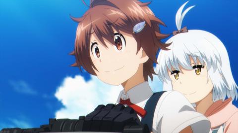 テレビアニメ「終末ツーリング」の第1話「箱根」の一場面（c）2025 さいとー栄／KADOKAWA／「終末ツーリング」製作委員会