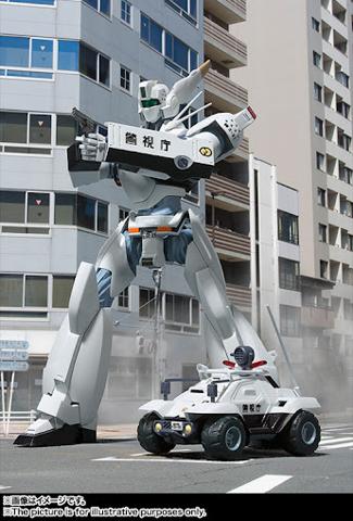 「機動警察パトレイバー」のイングラム1号機のフィギュア「ROBOT魂＜SIDE LABOR＞イングラム1号機」（c）HEADGEAR
