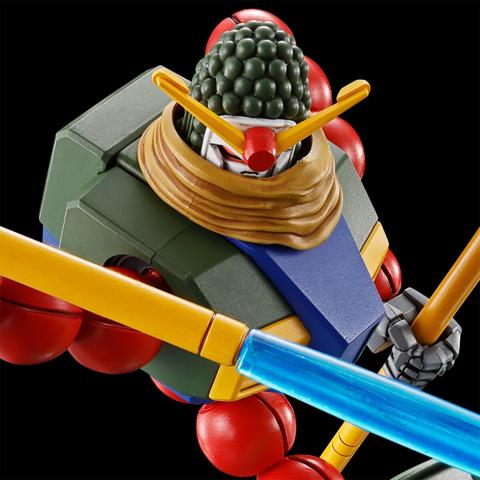 「機動武闘伝Gガンダム」のマンダラガンダムのガンプラ「HG 1／144 マンダラガンダム」（c）創通・サンライズ