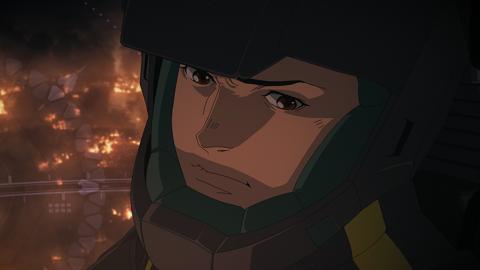 アニメ「機動戦士ガンダム 閃光のハサウェイ キルケーの魔女」の予告の一場面(c)創通・サンライズ