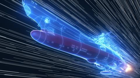 「ヤマトよ永遠に REBEL3199」の第五章「白熱の銀河大戦」の特報の一場面（c）西崎義展／宇宙戦艦ヤマト3199製作委員会