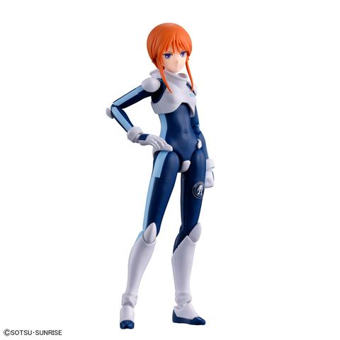 「機動戦士ガンダムZZ」のプルツーのプラモデル「Figure-rise Standard ガンダムベース限定 プルツー　［ガンダムベースカラー］」（c）創通・サンライズ