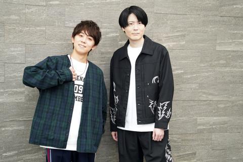 「僕のヒーローアカデミア FINAL SEASON」に出演する山下大輝さん（左）と内山昂輝さん