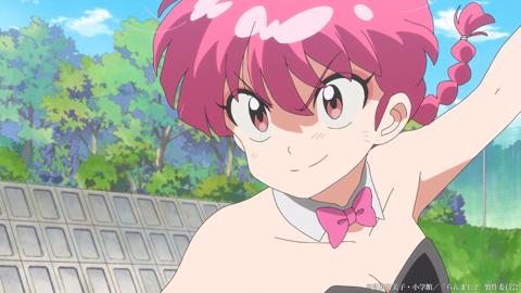 「らんま1／2」の“完全新作的アニメ”の第15話「火中天津甘栗拳」の一場面（c）高橋留美子・小学館／「らんま 1／2」製作委員会