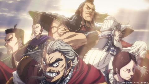 テレビアニメ「キングダム」の第6シリーズのオープニング映像の一場面（c）原泰久／集英社・キングダム製作委員会