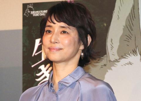 劇場版アニメ「もののけ姫」（1997年）の4KデジタルリマスターIMAXプレミア試写会の舞台あいさつに登場した石田ゆり子さん