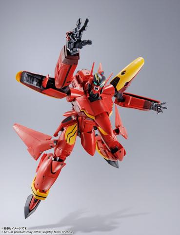 「マクロス7」のファイヤーバルキリー VF-19改エクスカリバーの玩具「DX超合金 VF-19改 エクスカリバー 熱気バサラスペシャル」(c)1994 BIGWEST