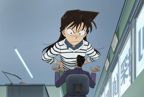 「名探偵コナン」の第1180話「招き猫は見ていた」の一場面(c)青山剛昌/小学館・読売テレビ・TMS 1996