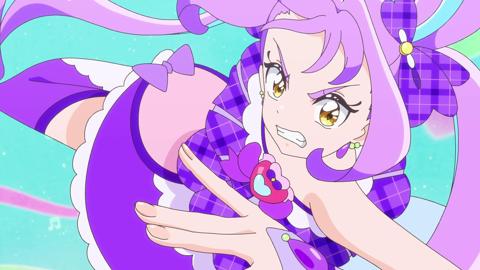 アニメ「キミとアイドルプリキュア♪」の第39話「まわれ!寸田先輩」の一場面(c)ABC-A・東映アニメーション