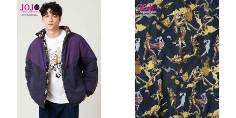 「アニメ『ジョジョの奇妙な冒険 黄金の風』 グラニフ リバーシブルブルゾン」（c）LUCKY LAND COMMUNICATIONS／集英社・ジョジョの奇妙な冒険GW製作委員会
