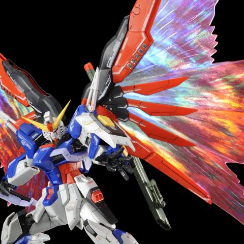 「機動戦士ガンダムSEED DESTINY」のデスティニーガンダムのプラモデル「RG 1／144 デスティニーガンダム」用の拡張パーツ「RG 1／144 デスティニーガンダム用 拡張エフェクトユニット“光の翼”」
