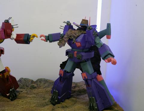 「戦闘メカ ザブングル」の玩具「超合金魂  謎のアイアンギアー」