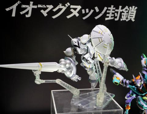 「機動戦士Gundam GQuuuuuuX」のエグザベ専用ギャンのフィギュア「ROBOT魂<SIDE MS>エグザベ専用ギャン(ハクジ装備)」