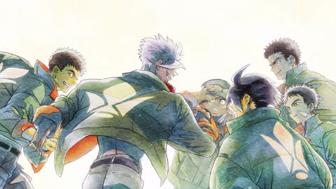 「機動戦士ガンダム 鉄血のオルフェンズ ウルズハント -小さな挑戦者の軌跡-」の同時上映「幕間の楔」のエンディングの一場面(c)創通・サンライズ