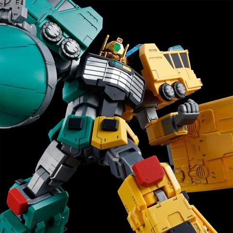 「勇者王ガオガイガー」の撃龍神のプラモデル「HG 撃龍神」(c)サンライズ