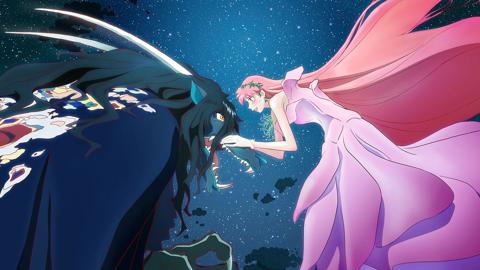 細田守監督の「竜とそばかすの姫」のビジュアル（c）2021 CHIZU