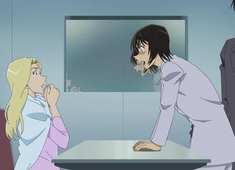 「名探偵コナン」の第1183話「ザ・取調室3」の一場面（c）青山剛昌／小学館・読売テレビ・TMS 1996