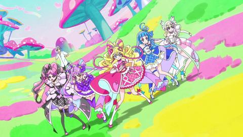アニメ「キミとアイドルプリキュア♪」の第42話「コネクト！キミからのEcho」の一場面（c）ABC-A・東映アニメーション
