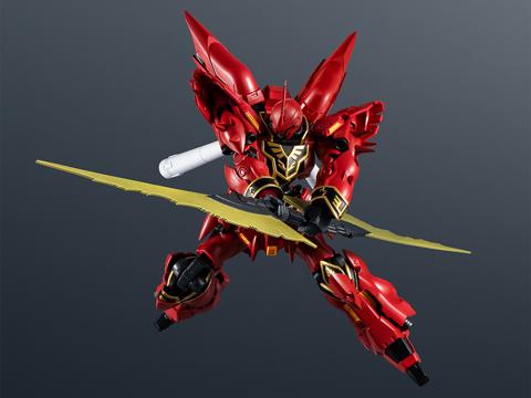 「機動戦士ガンダムUC」のシナンジュのフィギュア「GUNDAM UNIVERSE MSN-06S SINANJU」(c)創通・サンライズ