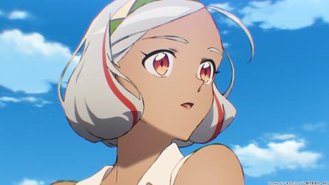 アニメ「永久のユウグレ」の第11話「流れるな涙、と少女は言った」のオープニング映像の一場面（c）Project FT／永久のユウグレ製作委員会・MBS