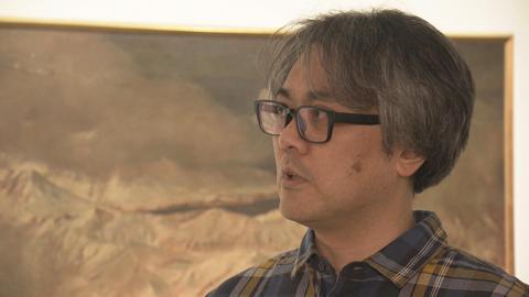 12月12日放送の「北海道道『戦争画は何を語る 現代の“戦争画家”と巡る思い』」 （C）NHK