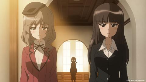 アニメ「ガールズ&パンツァー もっとらぶらぶ作戦です!」で上映されるオリジナルミニアニメ「新家元、登場です!」(c)GuP MottoLoveLove Projekt