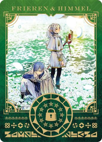 「葬送のフリーレン」のコミックス最新15巻の発売を記念した書店フェアの「ボイスが聞ける魔法のキャラクターカード2」