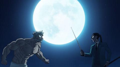 「SANDA」の最終12話「ペールブルーの帳」の一場面(c)板垣巴留(秋田書店)/SANDA製作委員会