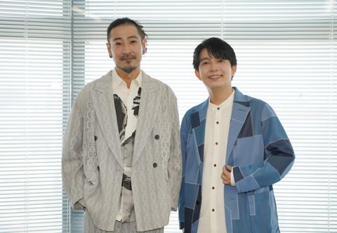 アニメ「青のミブロ」の第2期「芹沢暗殺編」に出演する竹内良太さん（左）と梅田修一朗さん