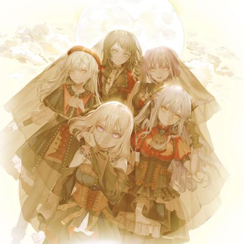 「Ave Mujica」のシングル「‘S/’The Way/Sophie」の通常盤ジャケット(c)BanG Dream! Project