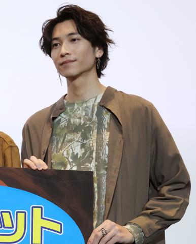 Vシネクスト「仮面ライダーガヴ　ギルティ・パルフェ」大ヒット御礼舞台あいさつに登壇した庄司浩平さん