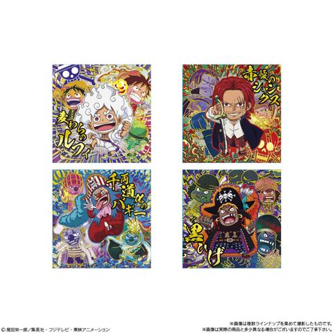 アニメ「ONE PIECE」のシール付きウエハース「にふぉるめーしょん ワンピース大海賊シールウエハースLOG.14（20個入）」（c）尾田栄一郎／集英社・フジテレビ・東映アニメーション