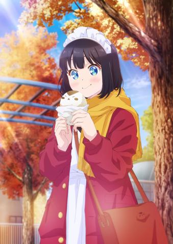 アニメ「メイドさんは食べるだけ」のビジュアル（c）前屋進・講談社／食べるだけを見てるだけの製作委員会