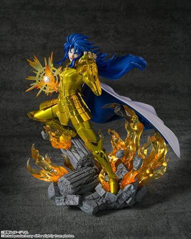 「聖闘士星矢」のジェミニサガのフィギュア「Figuarts Zero Touche Metallique ジェミニサガ」（c）車田正美／集英社・東映アニメーション