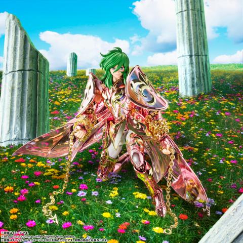 「聖闘士星矢」シリーズのフィギュア「聖闘士聖衣神話EX アンドロメダ瞬（神聖衣）」（c）車田正美／集英社・東映アニメーション