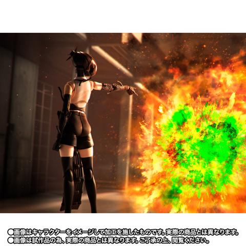 「チェンソーマン レゼ篇」のボムのフィギュア「S.H.Figuarts ボム」(c)2025 MAPPA/チェンソーマンプロジェクト (c)藤本タツキ/集英社