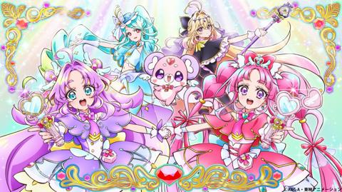 アニメ「プリキュア」シリーズの第23弾「名探偵プリキュア！」のビジュアル（c）ABC-A・東映アニメーション