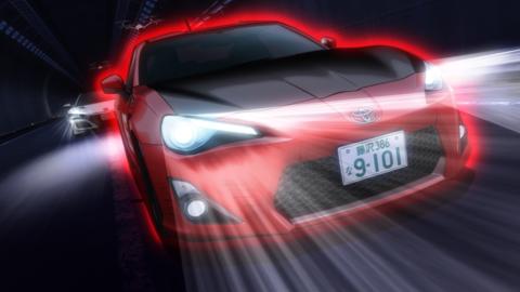 アニメ「MFゴースト 3rd Season」の第26話「火の玉」の一場面（c）しげの秀一・講談社／MFゴースト製作委員会