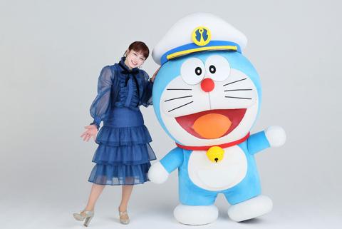劇場版アニメ「映画ドラえもん 新・のび太の海底鬼岩城」の宣伝アンバサダーを務める平愛梨さん（c）藤子プロ・小学館・テレビ朝日・シンエイ・ADK 2026