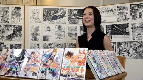 マンガ「メダリスト」を特集する「ぼくらはマンガで強くなった」に出演する鈴木明子さん＝NHK提供
