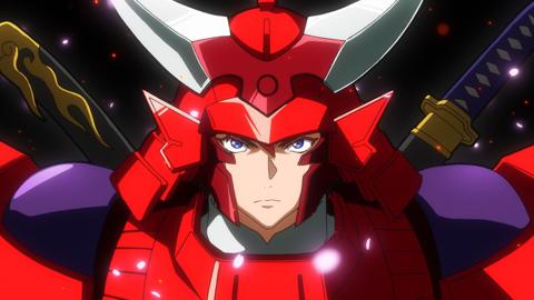 アニメ「鎧真伝サムライトルーパー」の第2話「阿亜魔亜」の一場面（c）SUNRISE