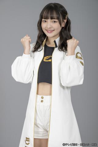 「超宇宙刑事ギャバン インフィニティ」でギャバン・ルミナス／祝喜輝を演じる角心菜さん（C）テレビ朝日・東映AG・東映