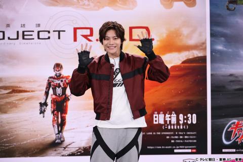 「超宇宙刑事ギャバン インフィニティ」で主人公・弩城怜慈を演じる長田光平さん（C）テレビ朝日・東映AG・東映