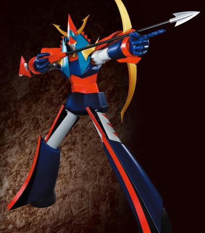 アニメ「勇者ライディーン」に登場するライディーンを組み立てる分冊百科「週刊 勇者ライディーンをつくる」（c）東北新社