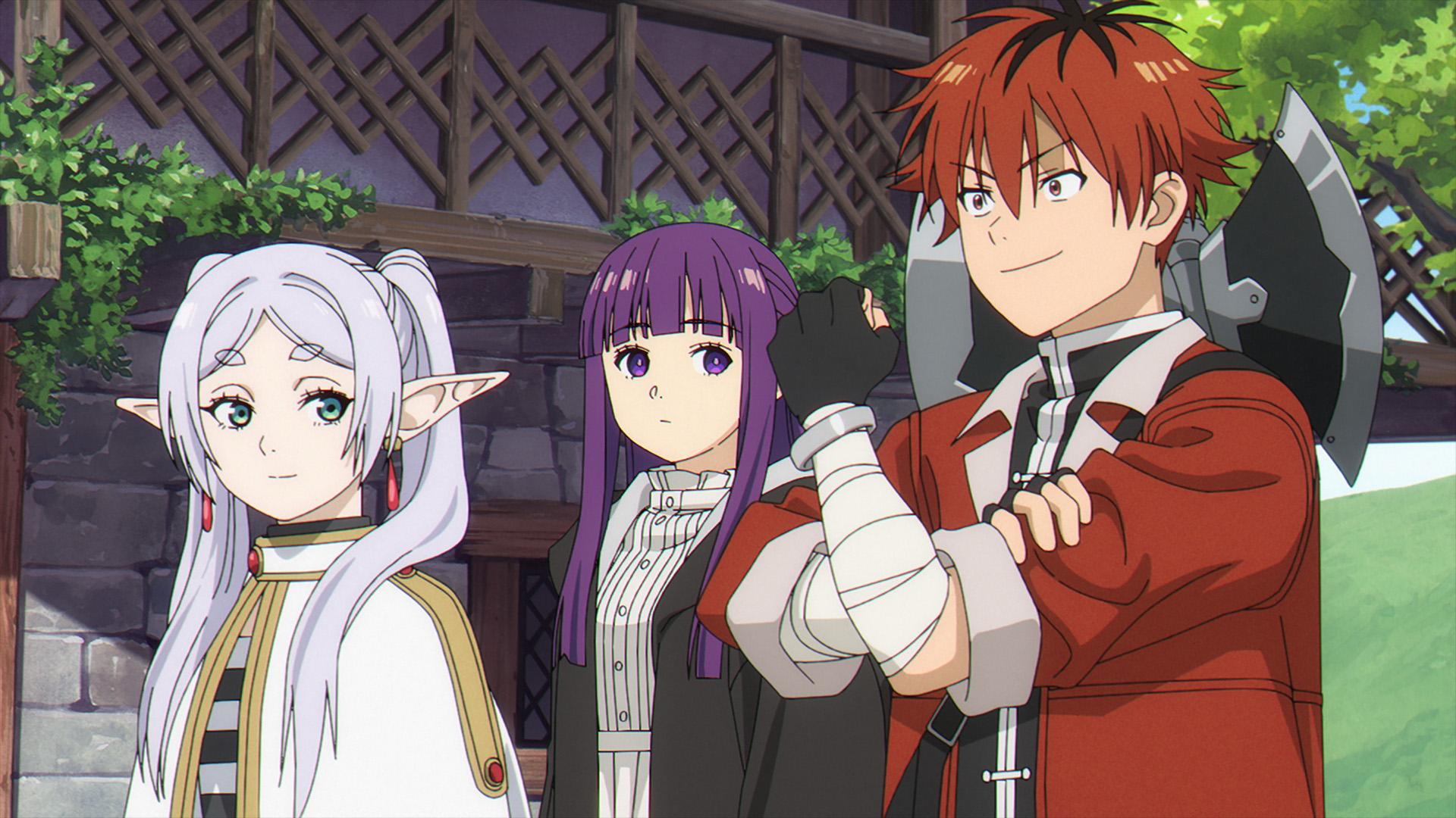 アニメ「葬送のフリーレン」の第30話「南の勇者」の一場面（c）山田鐘人・アベツカサ／小学館／「葬送のフリーレン」製作委員会