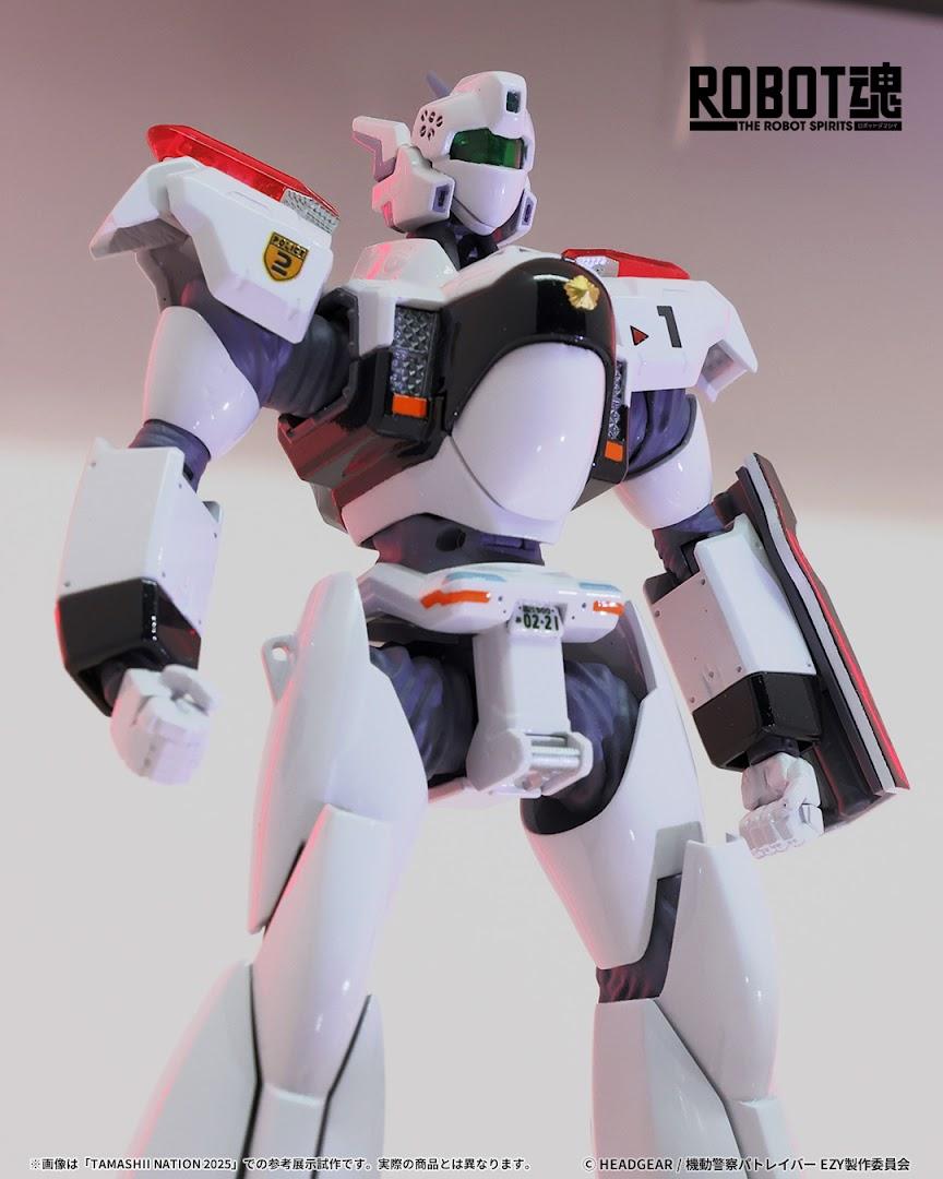 アニメ「機動警察パトレイバー EZY」に登場するAV-98Plus イングラムのフィギュア（c）HEADGEAR／機動警察パトレイバー EZY製作委員会